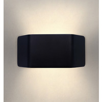 LED Wandleuchte Asche Schwarz - 3000K - 9W - IP54 Ledvion LED Wandleuchte Asche Schwarz - 3000K - 9W - IP54