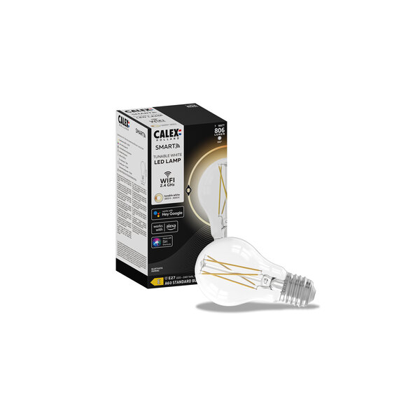 Calex Calex Smart Lampe - E27 - 7W - 806 Lumen – 1800K-3000K