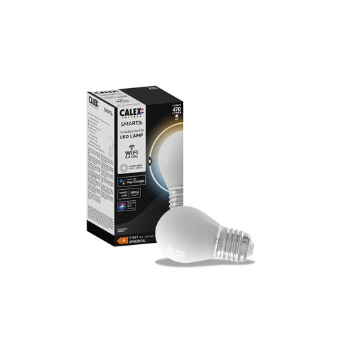 Calex Calex Smart Lampe Softline  - E27 - 4.5W - 400Lumen – 2200K -4000K