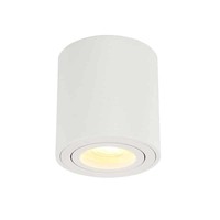 LED Aufbaustrahler - Rund - Weiß - Kippbar - Dimmbar - IP 20 Beleuchtungonline LED Aufbaustrahler - Rund - Weiß - Kippbar - Dimmbar - IP 20