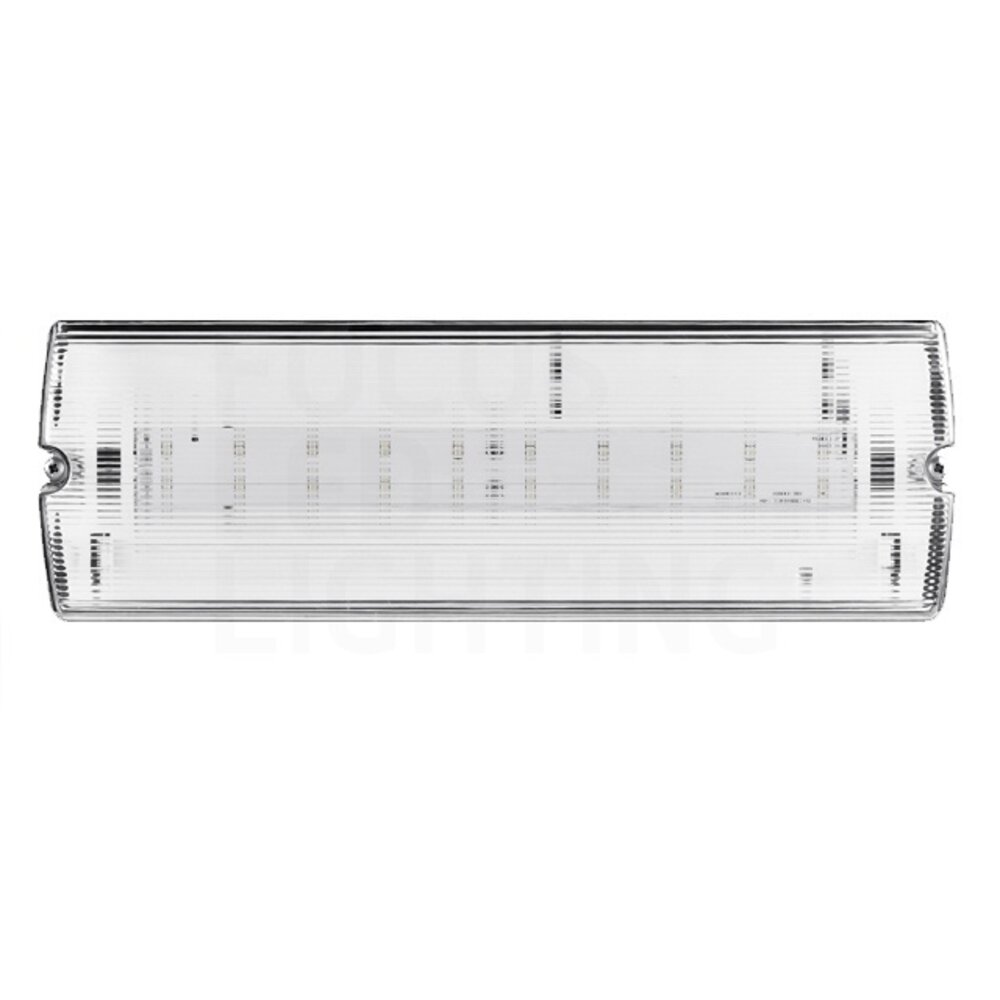 Beleuchtungonline LED Notleuchte Aufbau - inkl. Batterie und Testknopf - IP65 - 6,5W