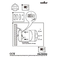LED Wandleuchte Messing - E27 Fassung IP64 - Polperro Nordlux LED Wandleuchte Messing - E27 Fassung IP64 - Polperro