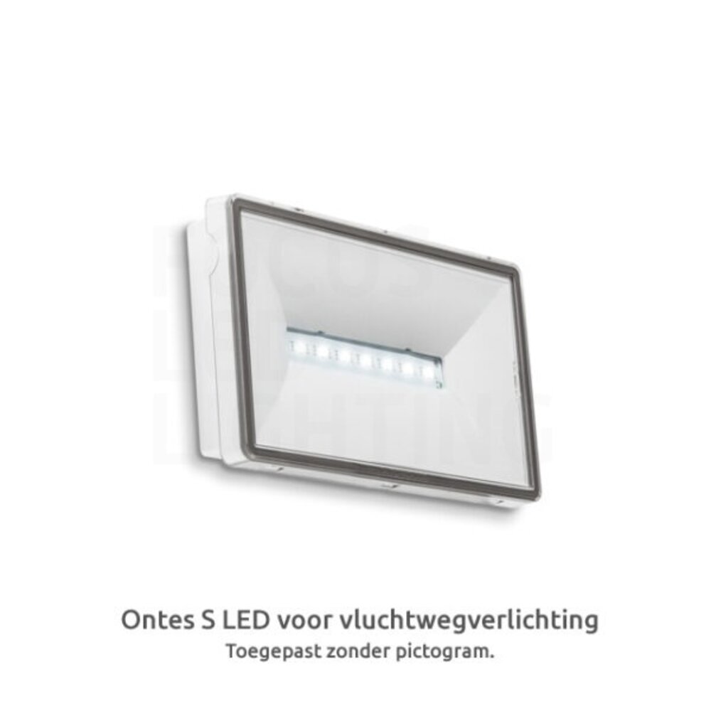 Beleuchtungonline Ontec S - LED Notleuchte Aufbau - 2W
