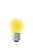 Farbige LED-Kugellampe - Gelb - E27 - 1W - 240V