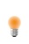 Farbige LED-Kugellampe - Orange - E27 - 1W - 240V