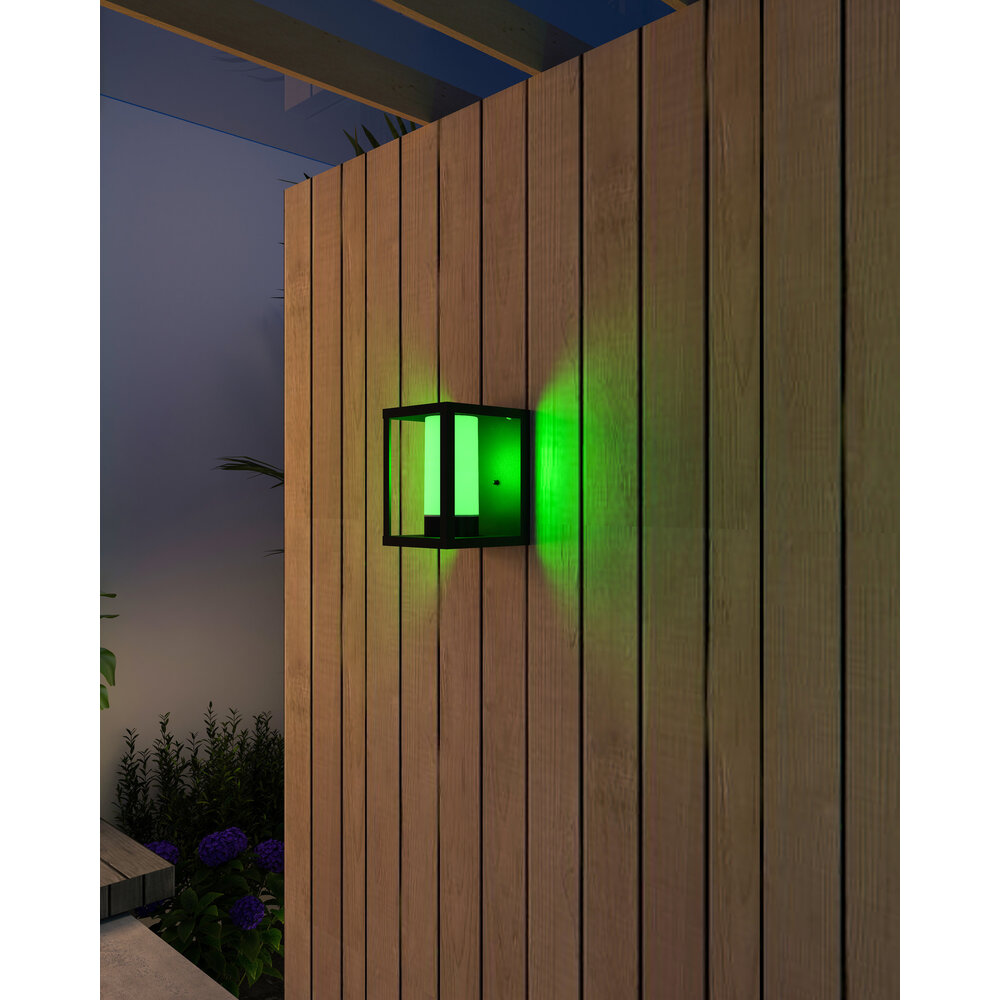 Calex Calex Smart Industrielle Wandleuchte - RGB - IP44 - Smart Gartenbeleuchtung