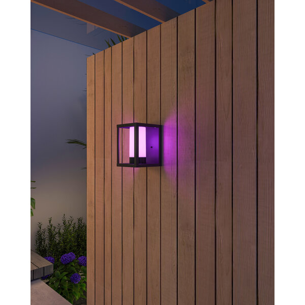 Calex Calex Smart Industrielle Wandleuchte - RGB - IP44 - Smart Gartenbeleuchtung