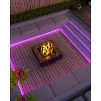 Calex Calex LED Streifen RGB 5M + 3000K - IP44 - Smart Gartenbeleuchtung