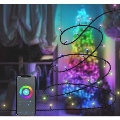 Calex 25m Smart Weihnachtsbeleuchtung - RGB - 8.5W - IP44 25m Smart Weihnachtsbeleuchtung - RGB - 8.5W - IP44