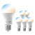 Smart CCT E27 LED Lampe - 2700-6500K - Wifi - Dimmbar - 8W - 6 Stück