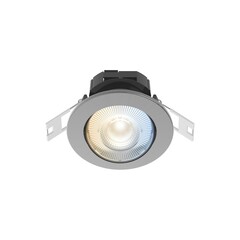 Calex Smart LED Einbaustrahler 5W - CCT - 345 Lumen - Ø85 mm - Edelstahl