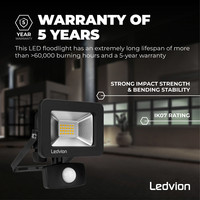 Osram LED Fluter mit Sensor 10W – 4000K Ledvion Osram LED Fluter mit Sensor 10W – 4000K