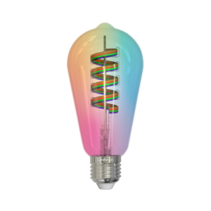 Ledvion Smart RGB+1800K E27 LED Lampe Filament - Wifi - Dimmbar - 5W Smart RGB+1800K E27 LED Lampe Filament - Wifi - Dimmbar - 5W