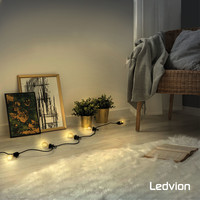 Ledvion Dimmbare E27 LED Lampe Filament - 7.5W - 2100K - 806 Lumen