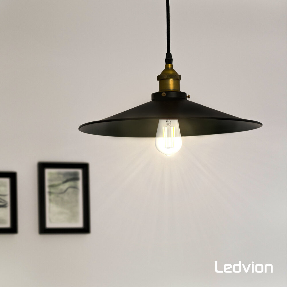 Ledvion Dimmbare E27 LED Lampe Filament - 4.5W - 2300K - 470 Lumen