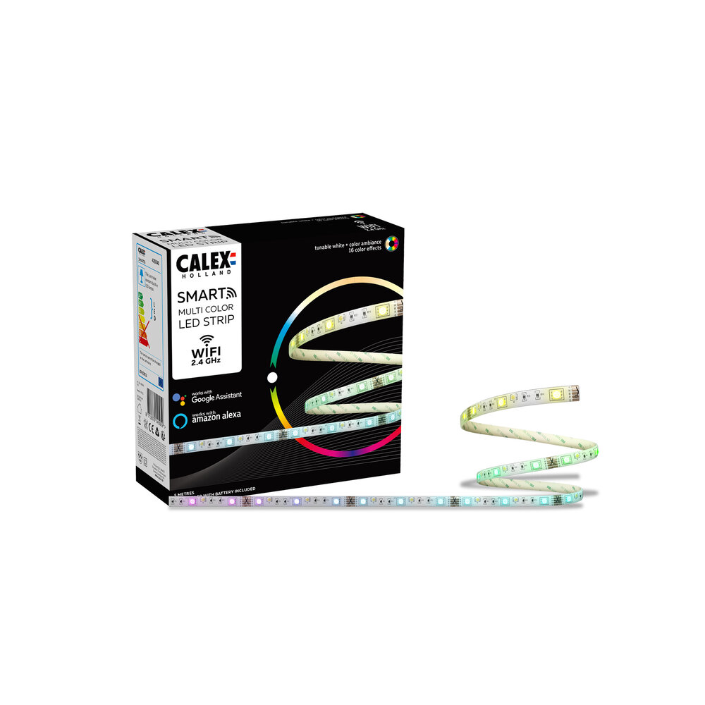 Calex Calex Smart RGBWW LED Streifen 2M - Plug & Play