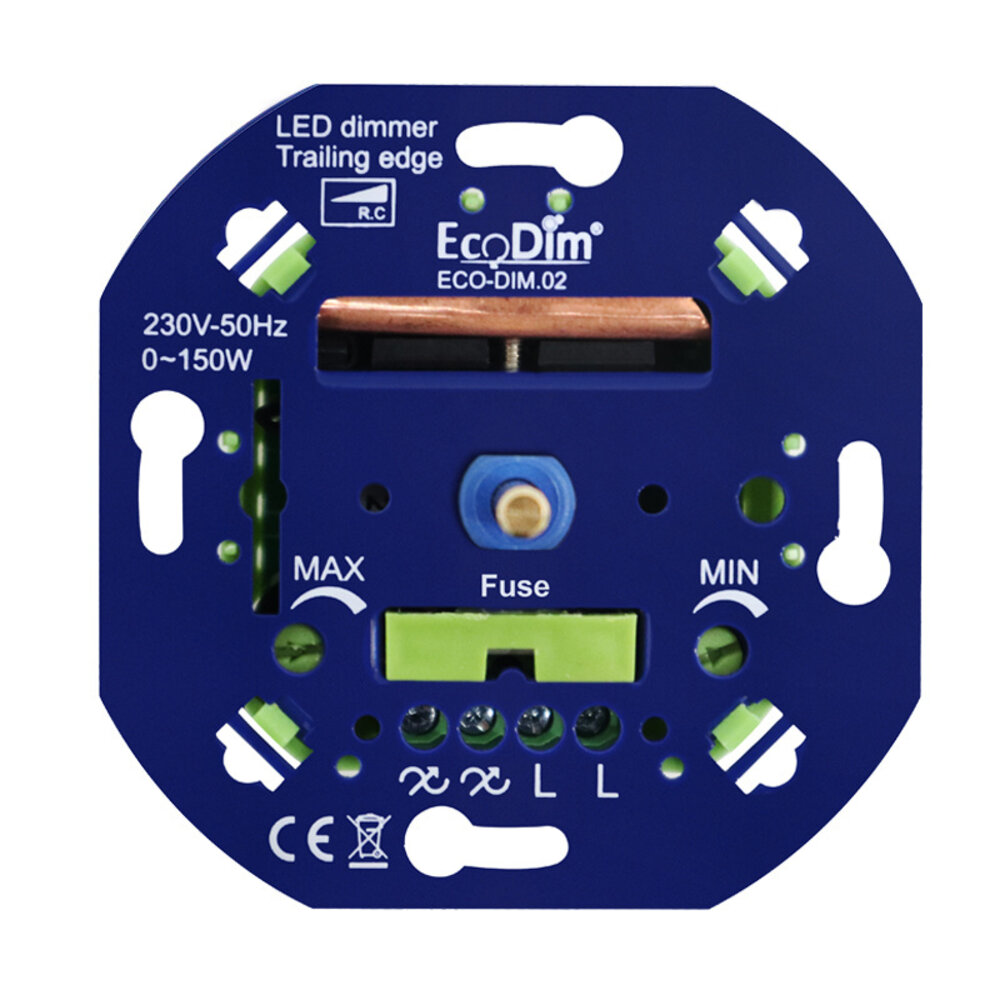 EcoDim LED Dimmer 0-150W - Universal - Phasenabschnitt (RC)