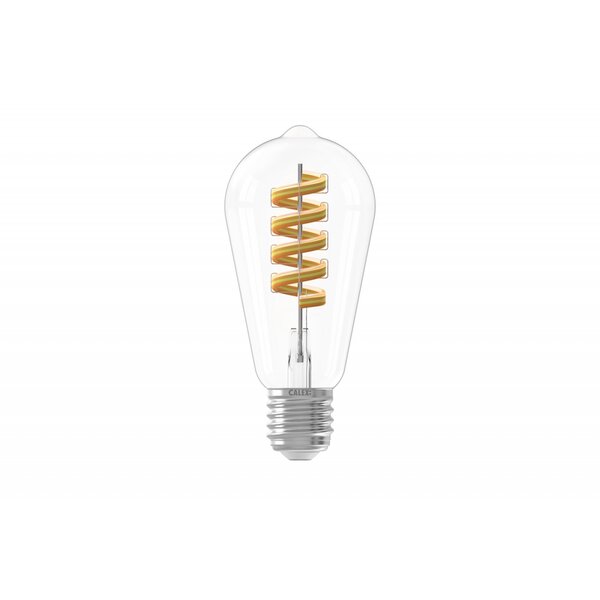 Calex Calex Smart RGB+1800K E27 LED Lampe Filament - Wifi - Dimmbar - 4.9W