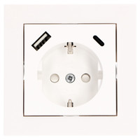 Steckdose mit USB-Ladegerät Typ A und C - 3.4A Beleuchtungonline Steckdose mit USB-Ladegerät Typ A und C - 3.4A
