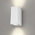 LED Wandleuchte - Cube Weiß - Beidseitig - IP54