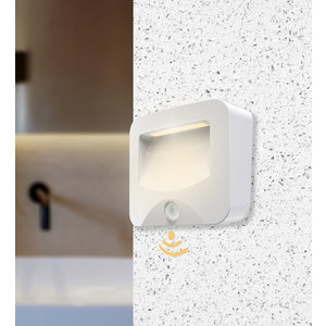 Calex Calex LED Wandleuchte - Mit Bewegungssensor - Kabellos - 2700K - Batterie Calex LED Wandleuchte - Mit Bewegungssensor - Kabellos - 2700K - Batterie