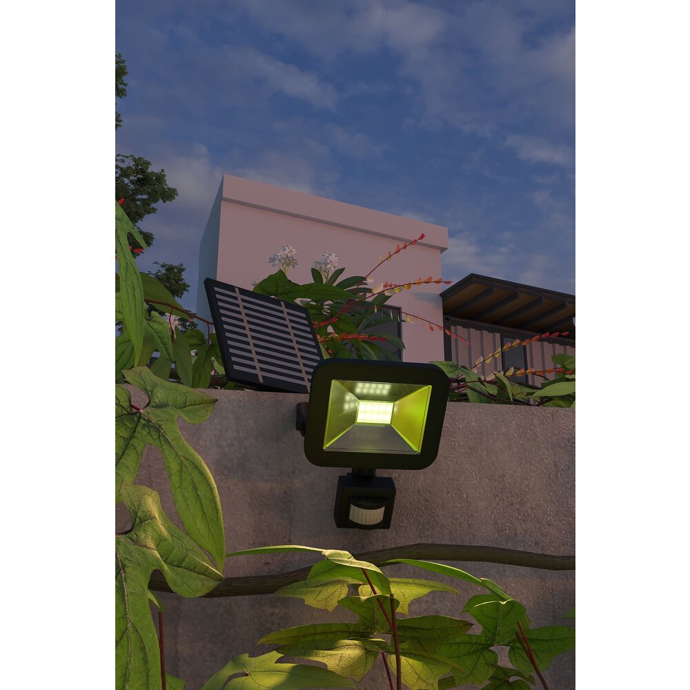 Calex Calex LED Fluter Solar mit Bewegungssensor - 12W - 800 Lumen - IP44 - 6000-7000K