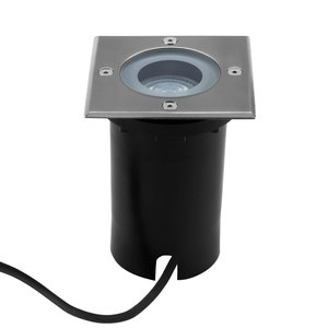 Ledvion IP67 LED Bodeneinbaustrahler Quadrat - GU10 IP67 LED Bodeneinbaustrahler Quadrat - GU10