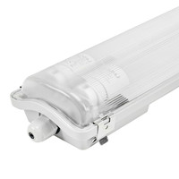 LED Feuchtraumleuchte 150CM - 2x30W - 4000K - IP65 - 9800lm - 160lm/W - Inkl. LED Röhre Ledvion LED Feuchtraumleuchte 150CM - 2x30W - 4000K - IP65 - 9800lm - 160lm/W - Inkl. LED Röhre