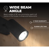 10x Dimmbare GU10 LED Spot - 4.7W - 4000K - 345 Lumen - Full Glass - Vorteilspackung Energetic 10x Dimmbare GU10 LED Spot - 4.7W - 4000K - 345 Lumen - Full Glass - Vorteilspackung