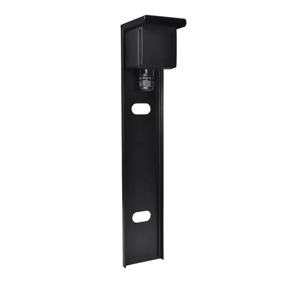 Niko Aussensteckdose mit Niko Schaltmaterial - 1 Steckdose – 1 Kabelverschraubung – IP55 - 65cm