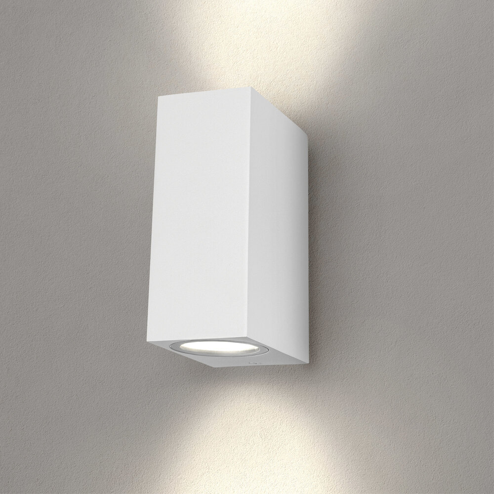 Ledvion LED Wandleuchte - Cube - Weiß - Beidseitig - 3W - 2700K