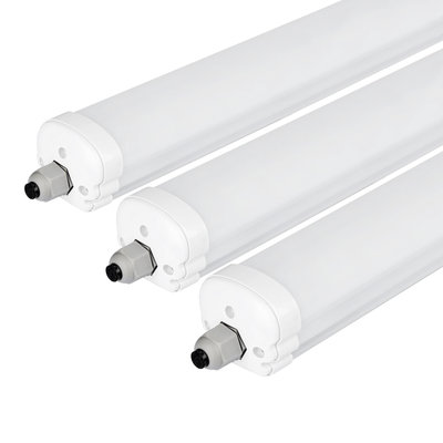 V-TAC 3-Pack LED Feuchtraumleuchten IP65 - 120 cm - 36W - 2880 Lumen - 6400K - Verlinkbar 3-Pack LED Feuchtraumleuchten IP65 - 120 cm - 36W - 2880 Lumen - 6400K - Verlinkbar