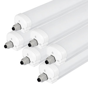 V-TAC 6-Pack LED Feuchtraumleuchten IP65 - 150 cm - 48W - 3840 Lumen - 6400K - Verlinkbar 6-Pack LED Feuchtraumleuchten IP65 - 150 cm - 48W - 3840 Lumen - 6400K - Verlinkbar
