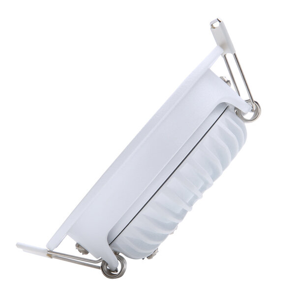 EcoDim LED Einbaustrahler Weiß - 5W - IP54 - 2000K-3000K - Neigbar - Quadratisch