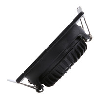 LED Einbaustrahler Schwarz - 5W - IP54 - 2000K-3000K - Neigbar - Quadratisch EcoDim LED Einbaustrahler Schwarz - 5W - IP54 - 2000K-3000K - Neigbar - Quadratisch