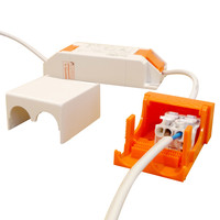 LED Einbaustrahler Schwarz - 5W - IP54 - 2700K - Neigbar EcoDim LED Einbaustrahler Schwarz - 5W - IP54 - 2700K - Neigbar