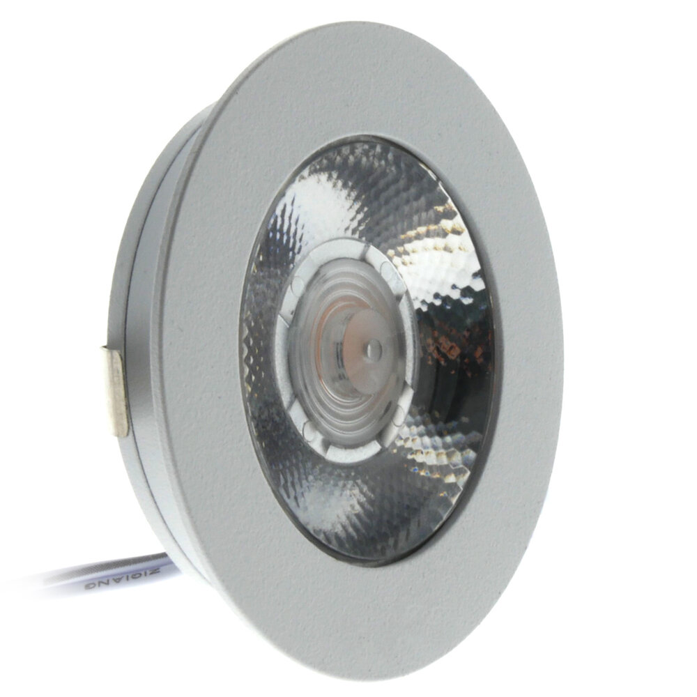 EcoDim LED Einbaustrahler Weiß - 3W - IP54 - 2700K