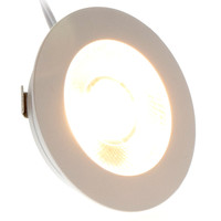 LED Einbaustrahler Weiß - 3W - IP54 - 2700K EcoDim LED Einbaustrahler Weiß - 3W - IP54 - 2700K