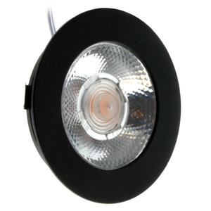 EcoDim LED Einbaustrahler Schwarz - 3W - IP54 - 2700K LED Einbaustrahler Schwarz - 3W - IP54 - 2700K