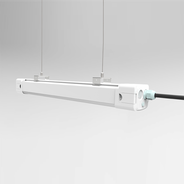 Beleuchtungonline Tri Proof LED Feuchtraumleuchte Dimmbar 150CM - 60W - 150lm/W - IP65 - IK10