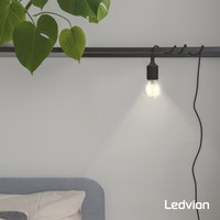 6x Dimmbare E27 LED Lampe Filament - 3.5W - 2700K - 250 Lumen Ledvion 6x Dimmbare E27 LED Lampe Filament - 3.5W - 2700K - 250 Lumen
