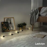 6x Dimmbare E27 LED Lampe Filament - 3.5W - 2700K - 250 Lumen Ledvion 6x Dimmbare E27 LED Lampe Filament - 3.5W - 2700K - 250 Lumen