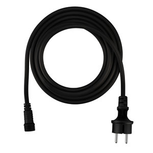 Ledvion 3 Meter Netzkabel Inkl. Stecker für Lichterkette - IP44 3 Meter Netzkabel Inkl. Stecker für Lichterkette - IP44