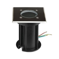 IP65 LED Bodeneinbaustrahler Quadrat - GU10 Beleuchtungonline IP65 LED Bodeneinbaustrahler Quadrat - GU10