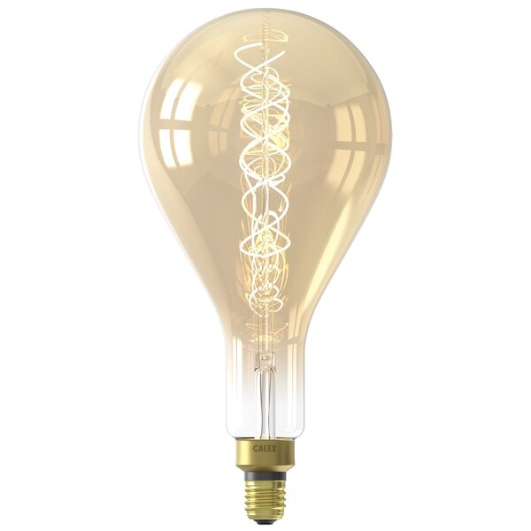 Calex Calex Giant Splash LED Flex - E27 - 250 Lm - Gold - Vintage Lampe
