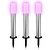 SMART Stehende Gartenlampen - RGB - IP44 - Smart Pole Lighting - Edelstahl