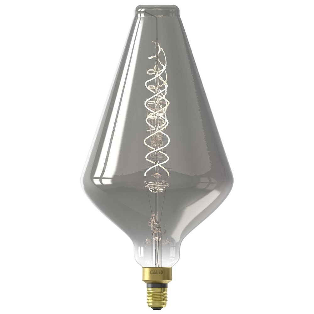 Calex Calex Vienna Globe LED Lampe Ø188 - E27 - 80 Lm - Titan - Vintage Lampe