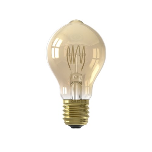 Calex Calex Premium LED Lampe Flexible - E27 - 250 Lm - Gold Finish - Vintage Lampe
