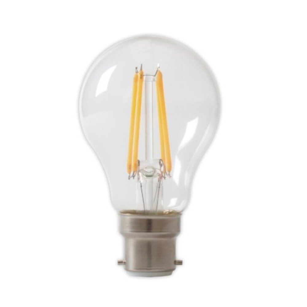 Calex Calex Premium LED Lamp Filament - B22 - 470 Lm - Zilver