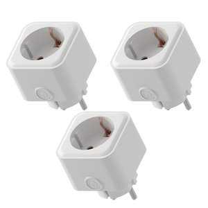 Ledvion WLAN-Steckdose - Energieverbrauchszähler - Smart Steckdose - 3 Pack WLAN-Steckdose - Energieverbrauchszähler - Smart Steckdose - 3 Pack